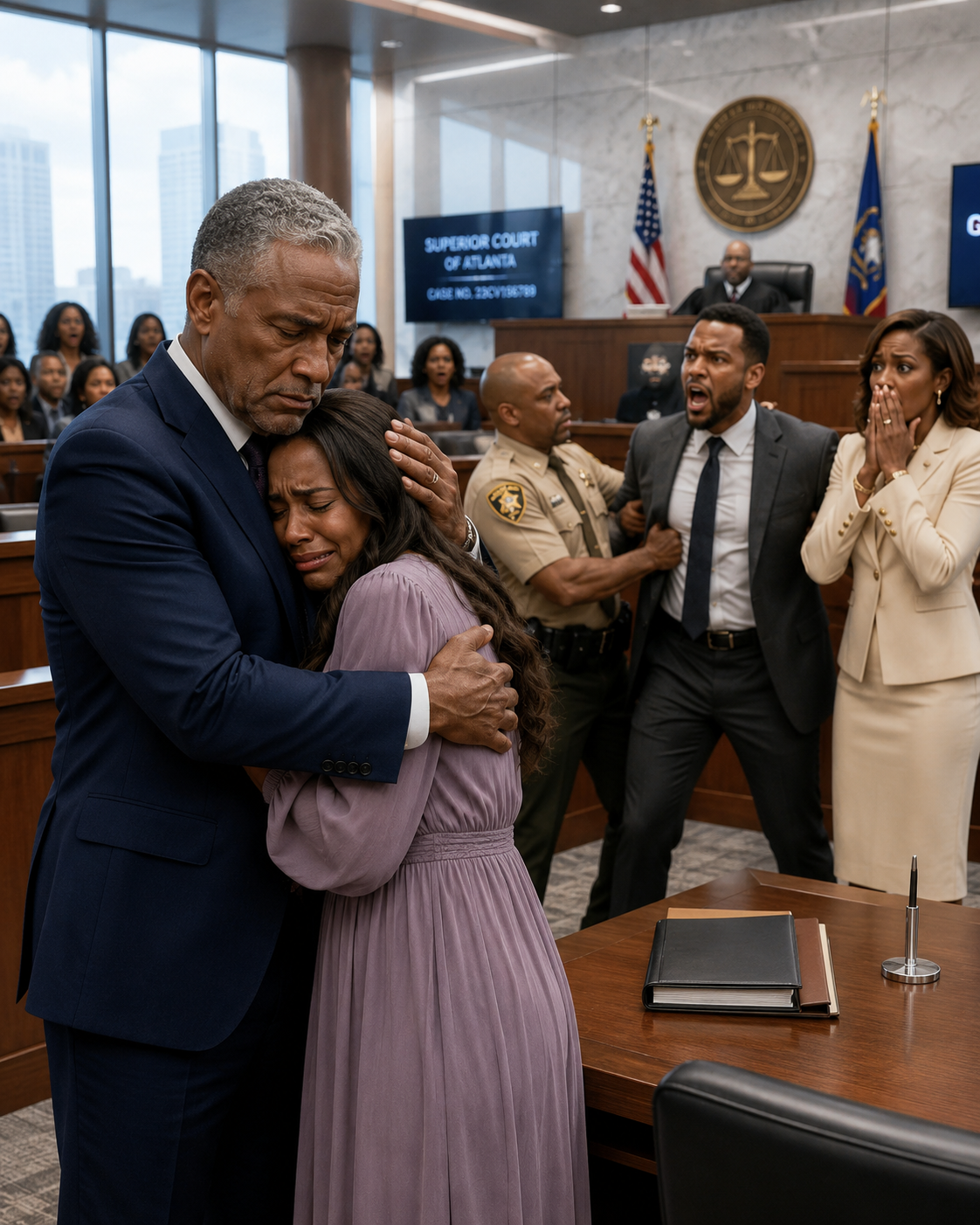 At my divorce hearing, the judge declared that I would leave with absolutely nothing. My husband stood beside his mistress wearing the satisfied grin of a man who thought he’d already won. “Let’s see how long you and that baby last without me,” he said.