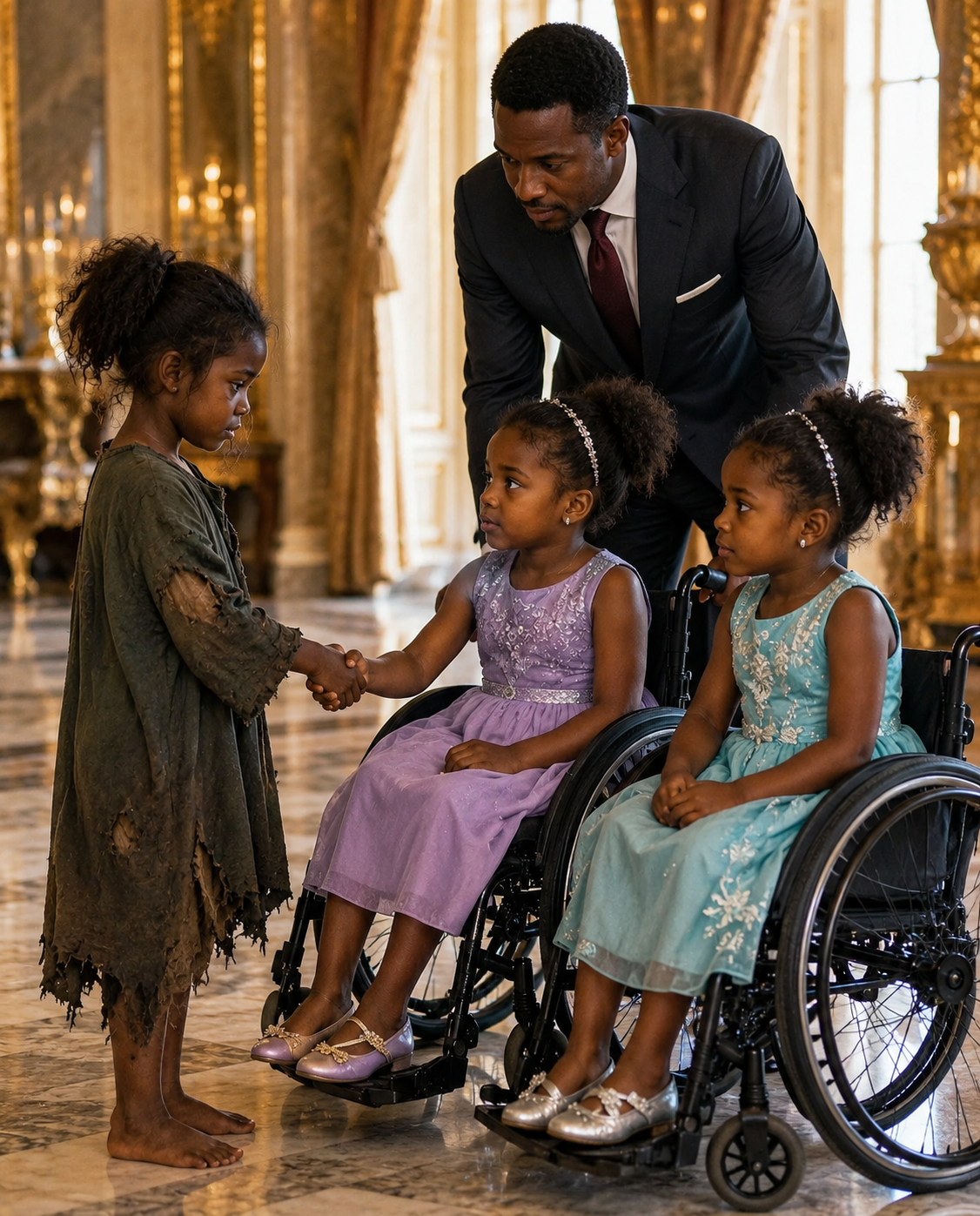 The Billionaire Bought a Miracle. But the Little Girl Had Not Come to Save His Daughters