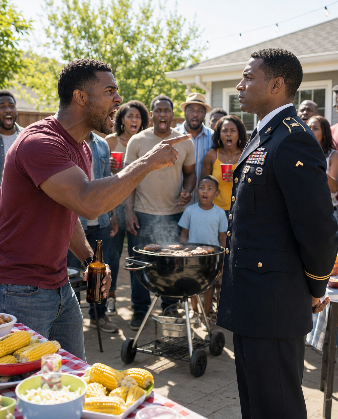 My Marine Cousin Mocked My Career at a Family Barbecue - 5!001