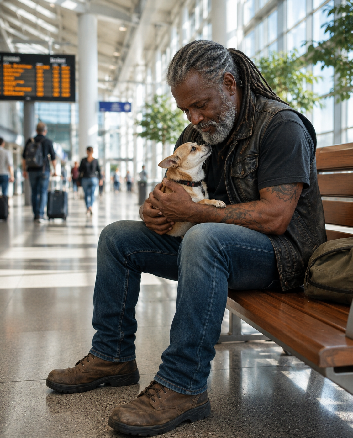 Everyone Stepped Away From the Biker on the Subway Until Compassion Changed the Car
