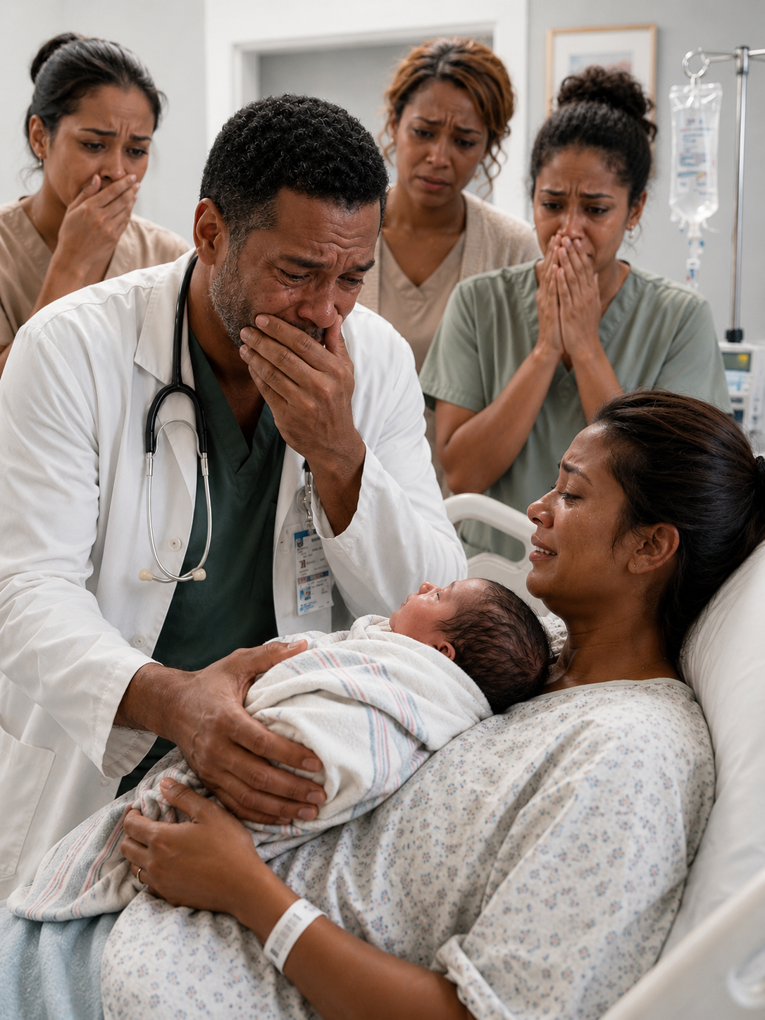 She Arrived At The Hospital To Deliver Her Baby, But The Doctor Broke Down In Tears The Moment He Saw The Newborn…