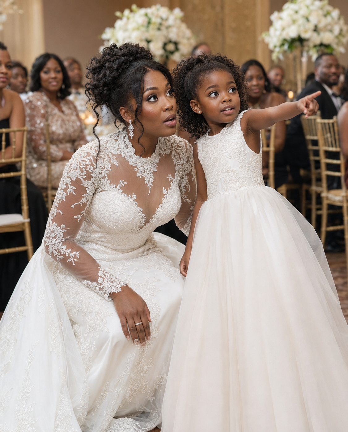 My Daughter Tugged on My Wedding Dress and Said, ‘I Saw New Daddy and Uncle Peter Do Something Bad’ – What I Did Next Sh0cked All 200 Guests
