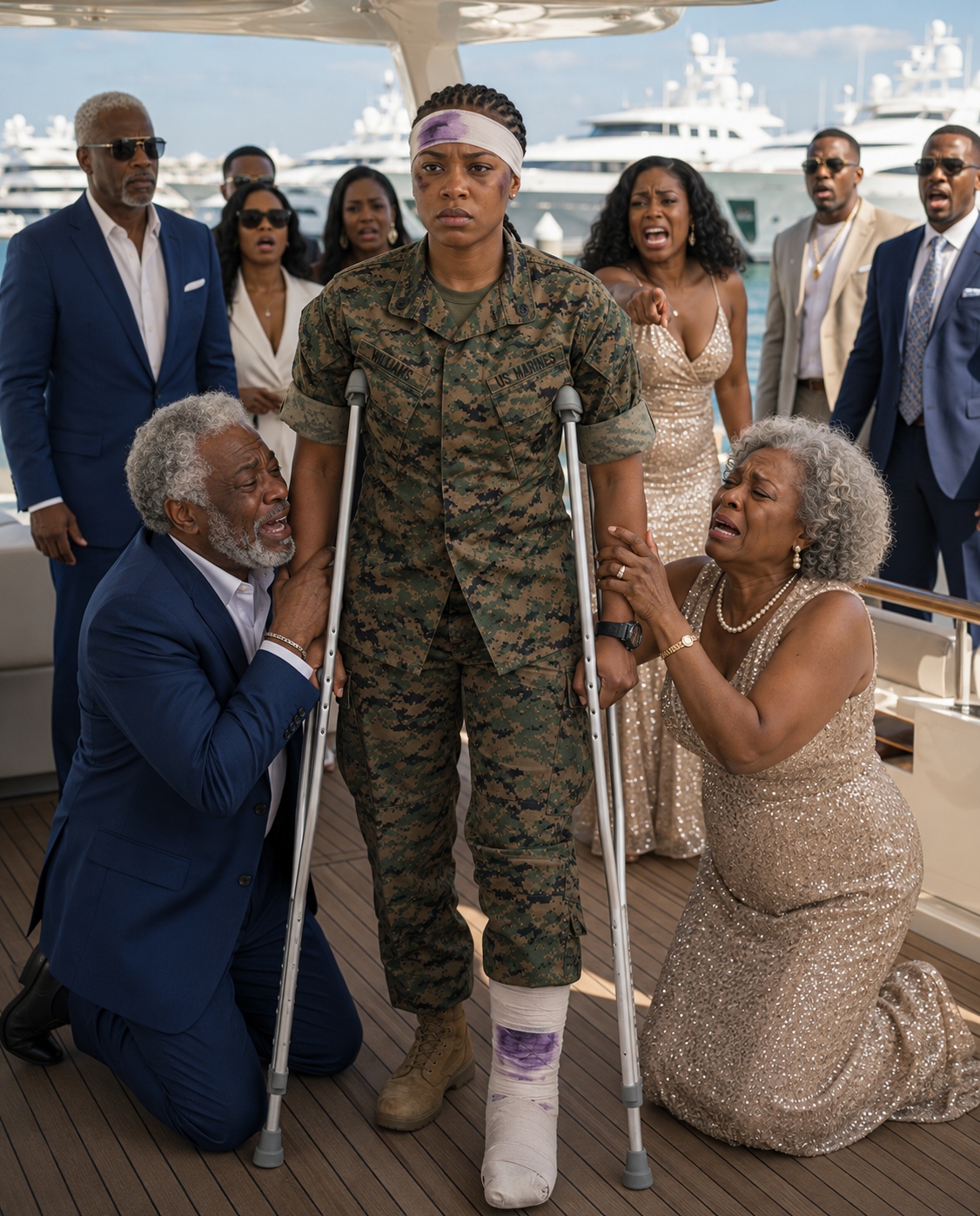 On Easter, my parents refused $5,000 payment Ito save my leg from amputation to buy $150k luxury yacht for my sister. “Stop k!lling the vibe of our party!” my sister yelled over popping champagne