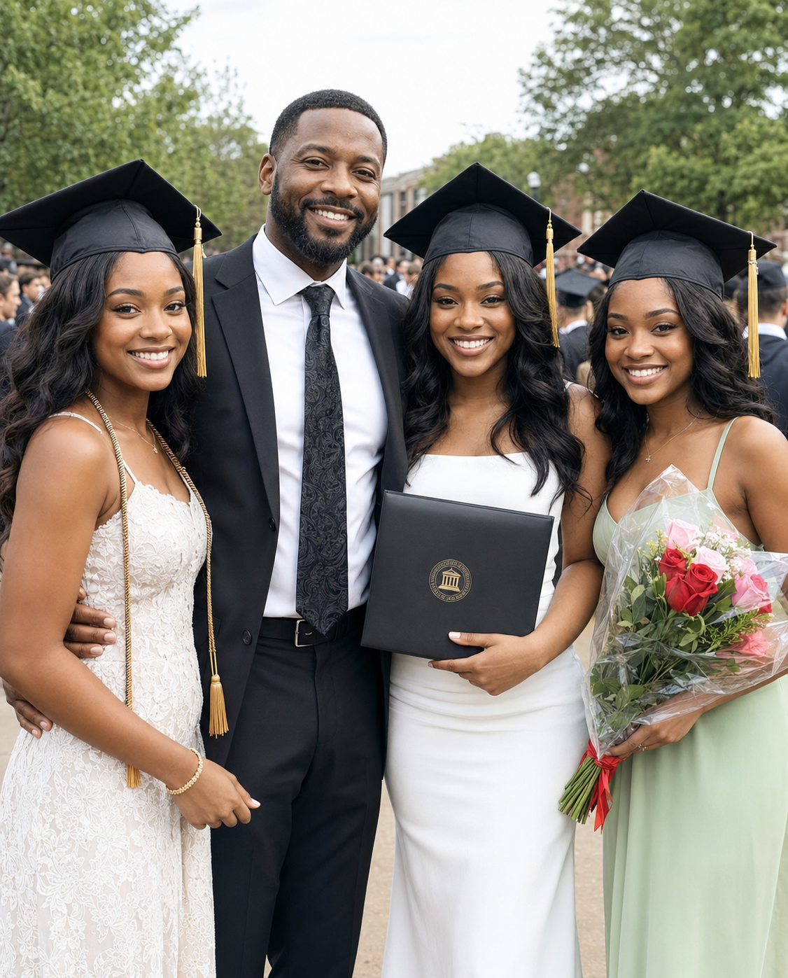 I Gave Up 22 Years of My Life Raising My Triplet Nieces – What They Did at Their College Graduation Made Me Drop to My Knees