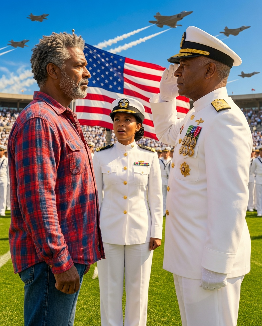 I drove eighteen hours in an old truck to watch my daughter become an Army officer, but before the ceremony ended, a three-star general froze when he saw the worn leather band on my wrist.