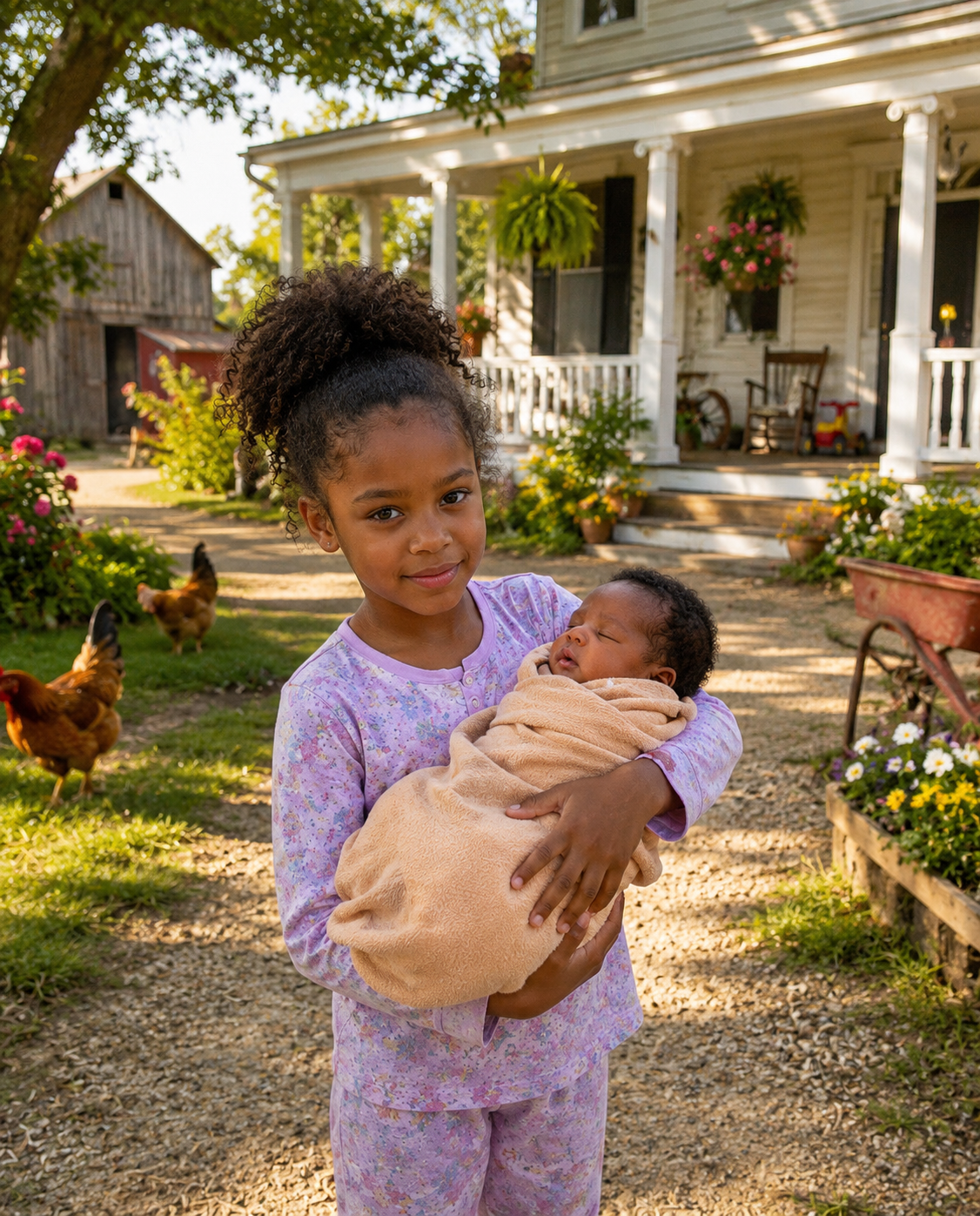My Daughter, 8, Found a Newborn Baby near Our Barn – When My Husband Asked, ‘Who Would Do This?’ She Looked at Him and Said, ‘Daddy… I Saw You’