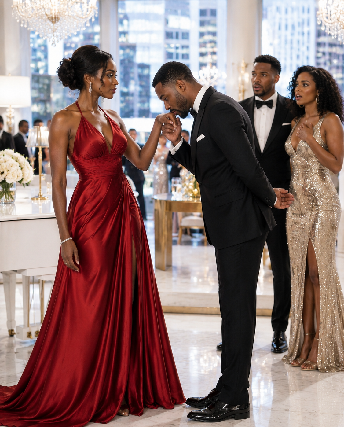 He called his wife boring and brought a model to the gala, but by midnight every camera in New York was chasing the woman he left behind1 M1