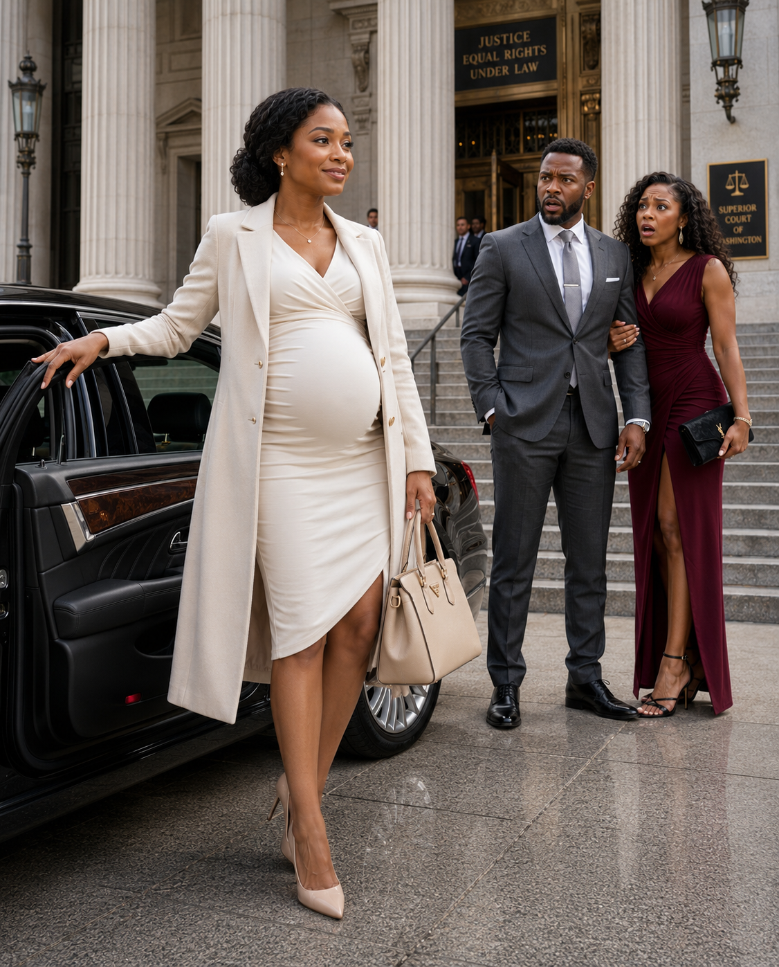 I smiled on the day my husband finalized our divorce and married the woman he had been seeing behind my back while I was eight months pregnant.