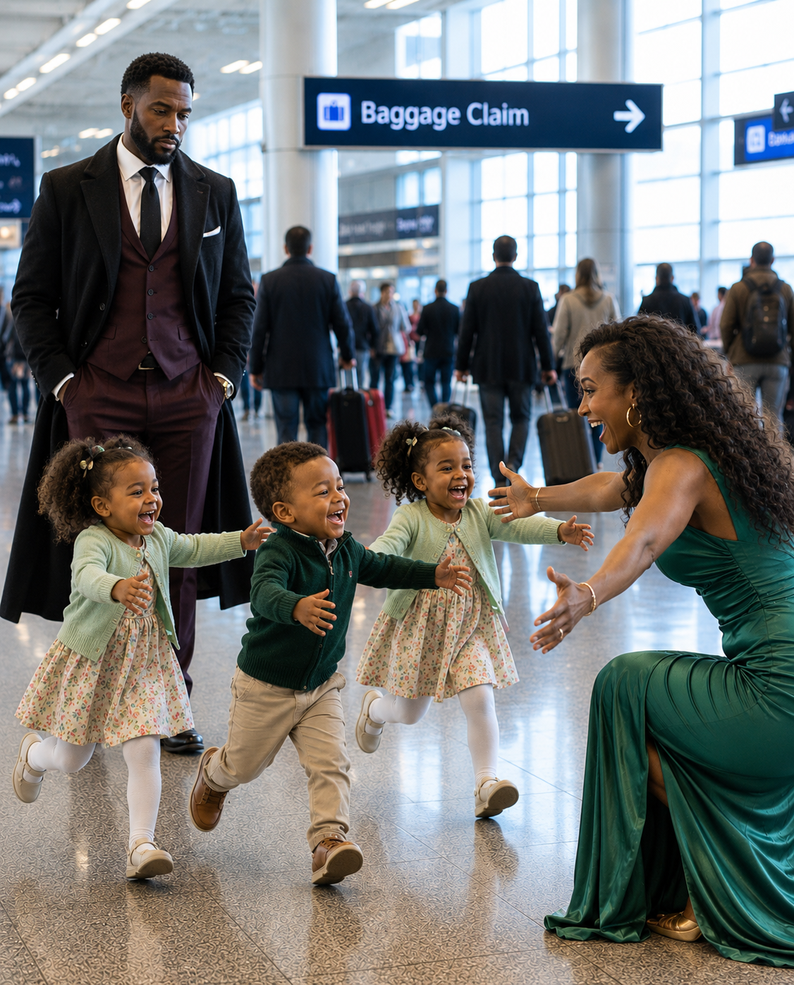 She asked me to create the baby alone—eighteen months later, she saw three toddlers at the airport and realized what she had lost