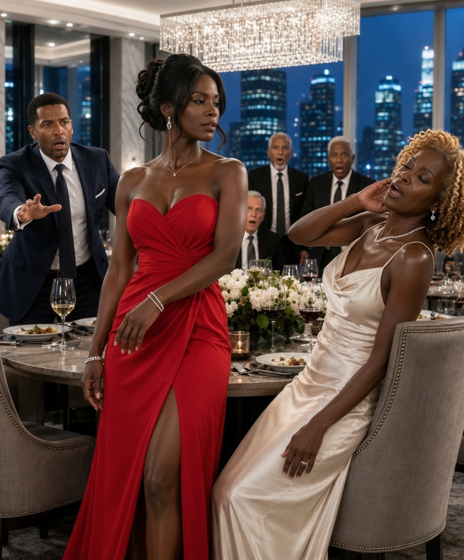 During dinner, her husband’s assistant sla:p:ped her in front of everyone… but no one imagined that a single sla:p in return would bring down her entire empire.