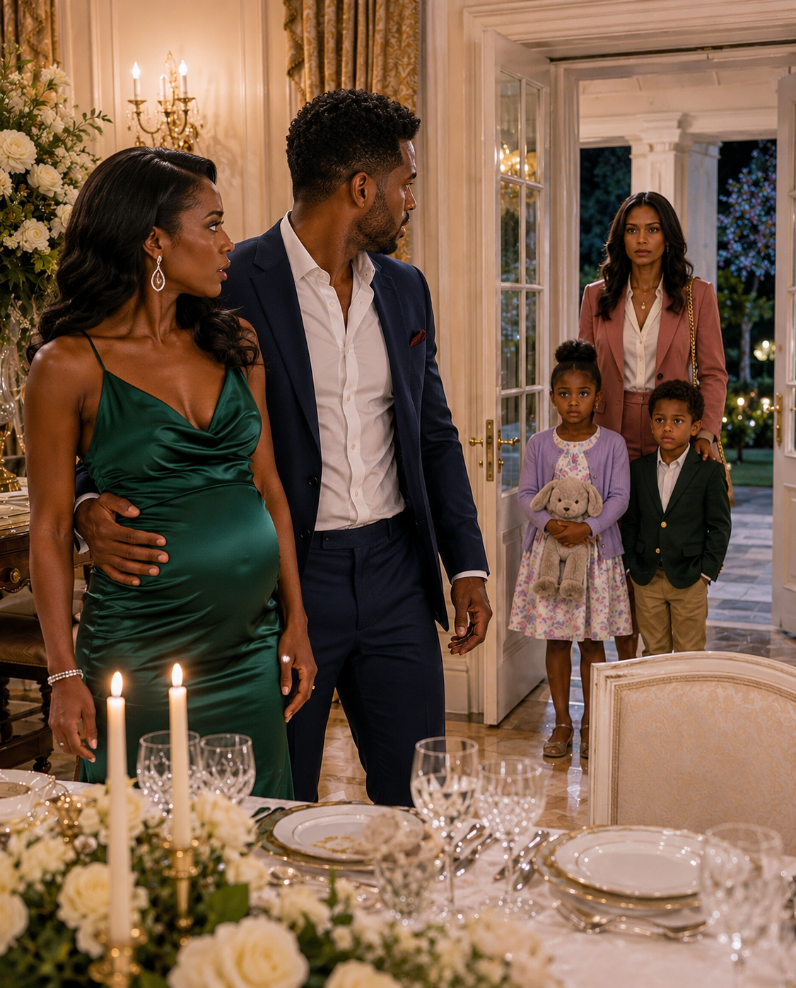 My powerful ex-husband abandoned me because he believed I couldn’t give him children… 6 years later, he saw me walking into a restaurant with our 5-year-old twins, and his new wife whispered: “There’s something I never told you.”