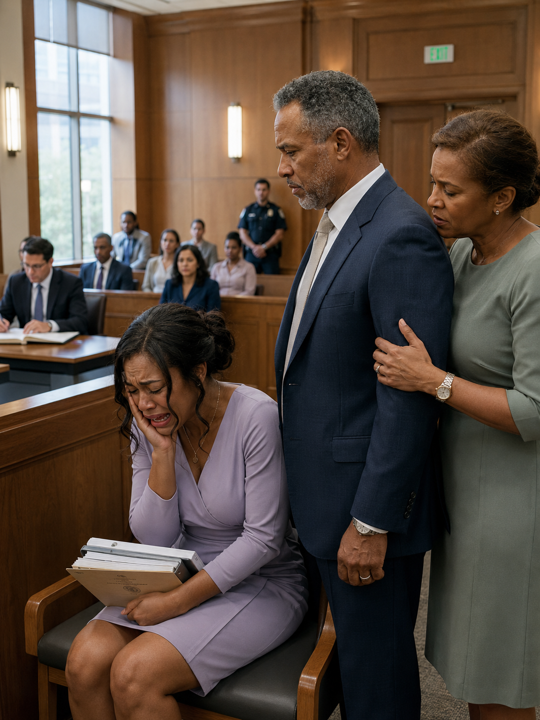 Pregnant And Alone In Court I Watched My Husband Lose Everything