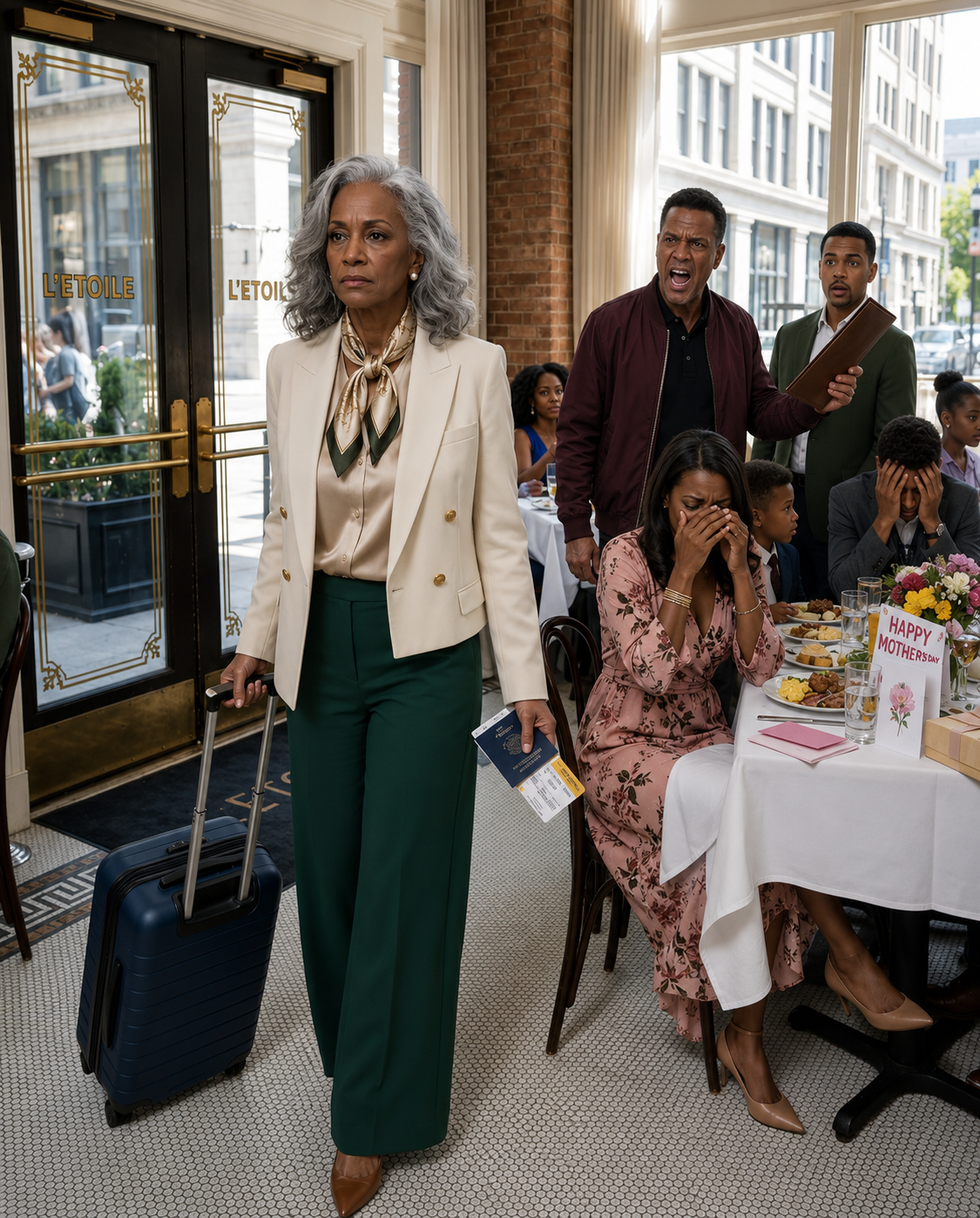 On Mother’s Day, my grown kids told me they had chosen the restaurant and expected me to pay for all twelve of them, just like always.