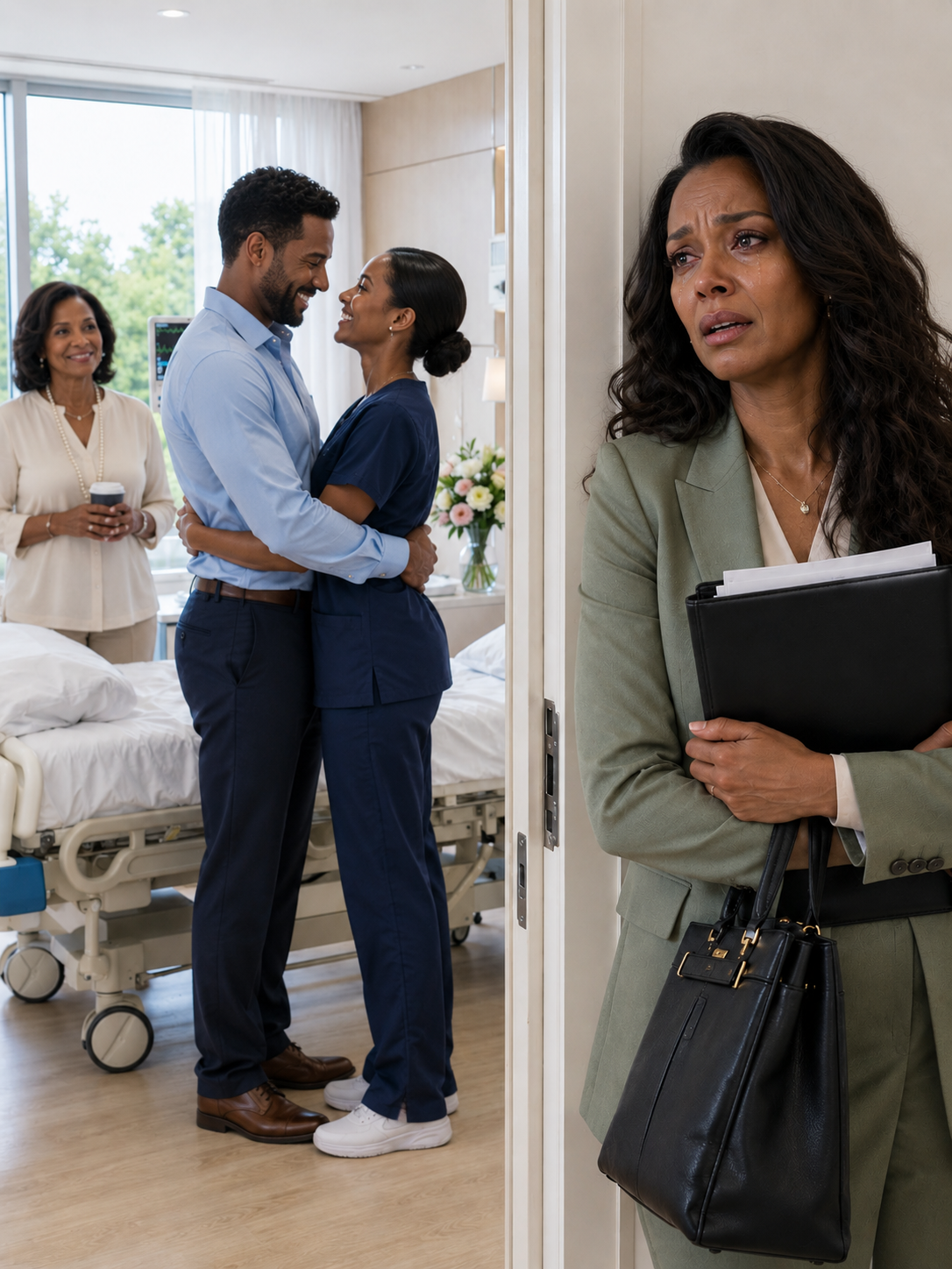 I sold the house I inherited to save my husband, but when I entered the hospital I found him standing with another woman; his mother only asked, “Did you bring the money documents?” and then I understood that something terrible was just beginning.