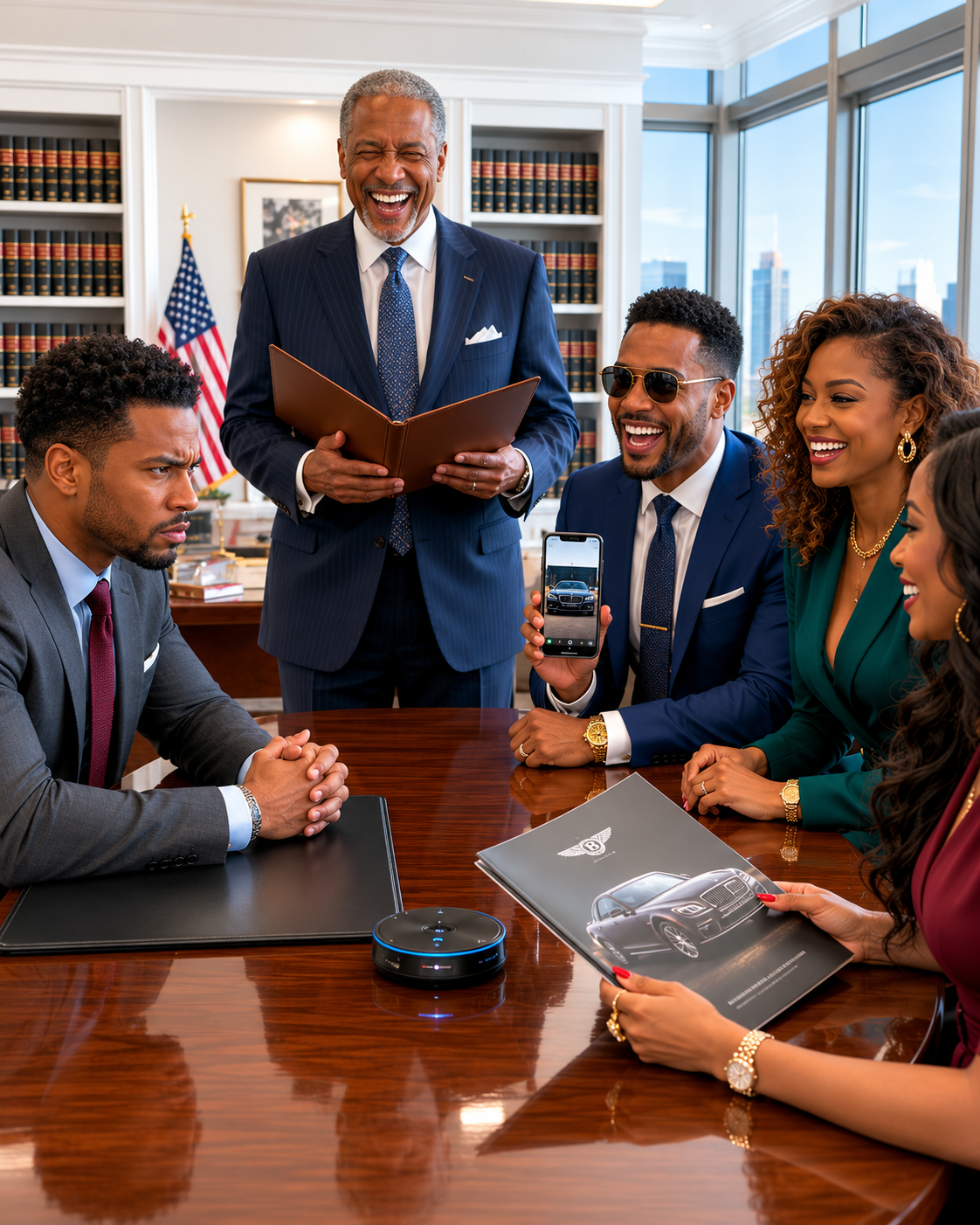 My Stepmother Smiled At My Father’s Will Reading And Told Me I Was Getting Nothing From His $70 Million Estate — Then The Family Lawyer Started Laughing So Hard He Had To Take Off His Glasses The conference room smelled like money that had been sitting still for generations.
