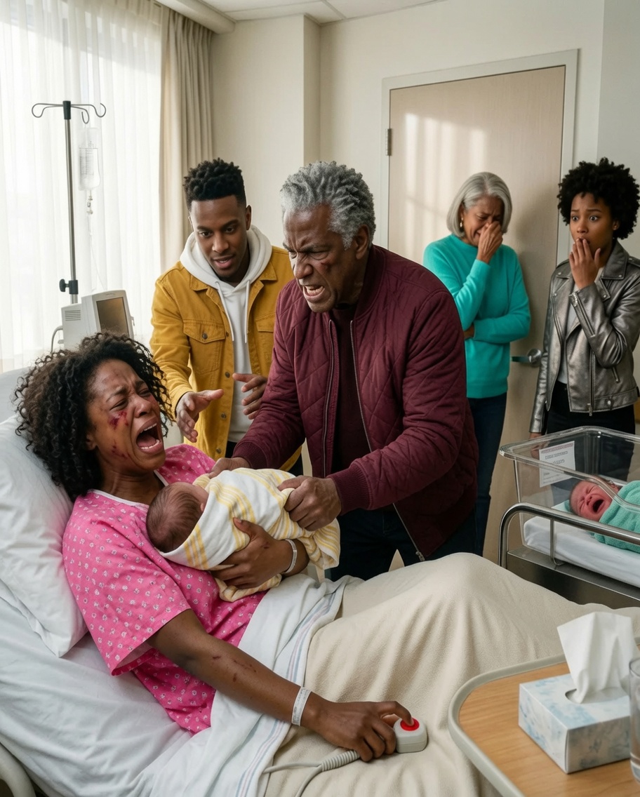 My husband d:ied 4 days before I gave birth to twins. Then my family stormed into my hospital room, my dad stole my newborn son, and handed him to my brother