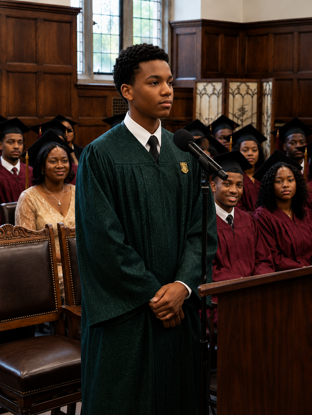 My Son Walked Into Graduation Wearing a Red Dress — The Reason Silenced the Entire Room - usnews