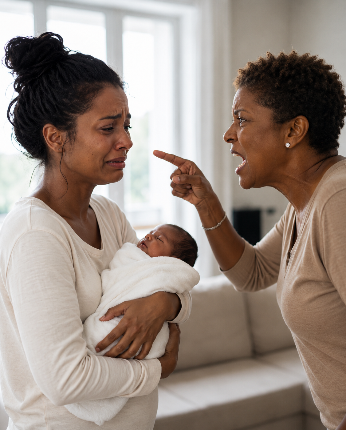 I delivered my daughter with no one beside me — and only hours later, my mother sent me a text saying, “Your sister’s kids need new phones. Send $2,000.”