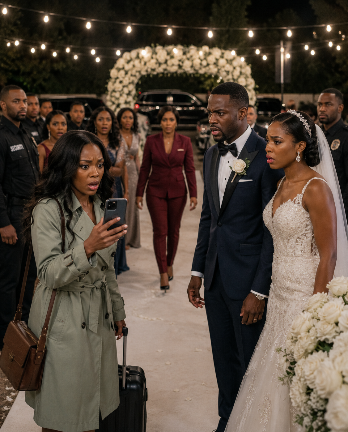 I came home two days early, expecting to surprise my boyfriend—only to find my backyard glowing with wedding lights. My best friend stood in a white dress, holding his hands beneath an arch built with flowers I had chosen.