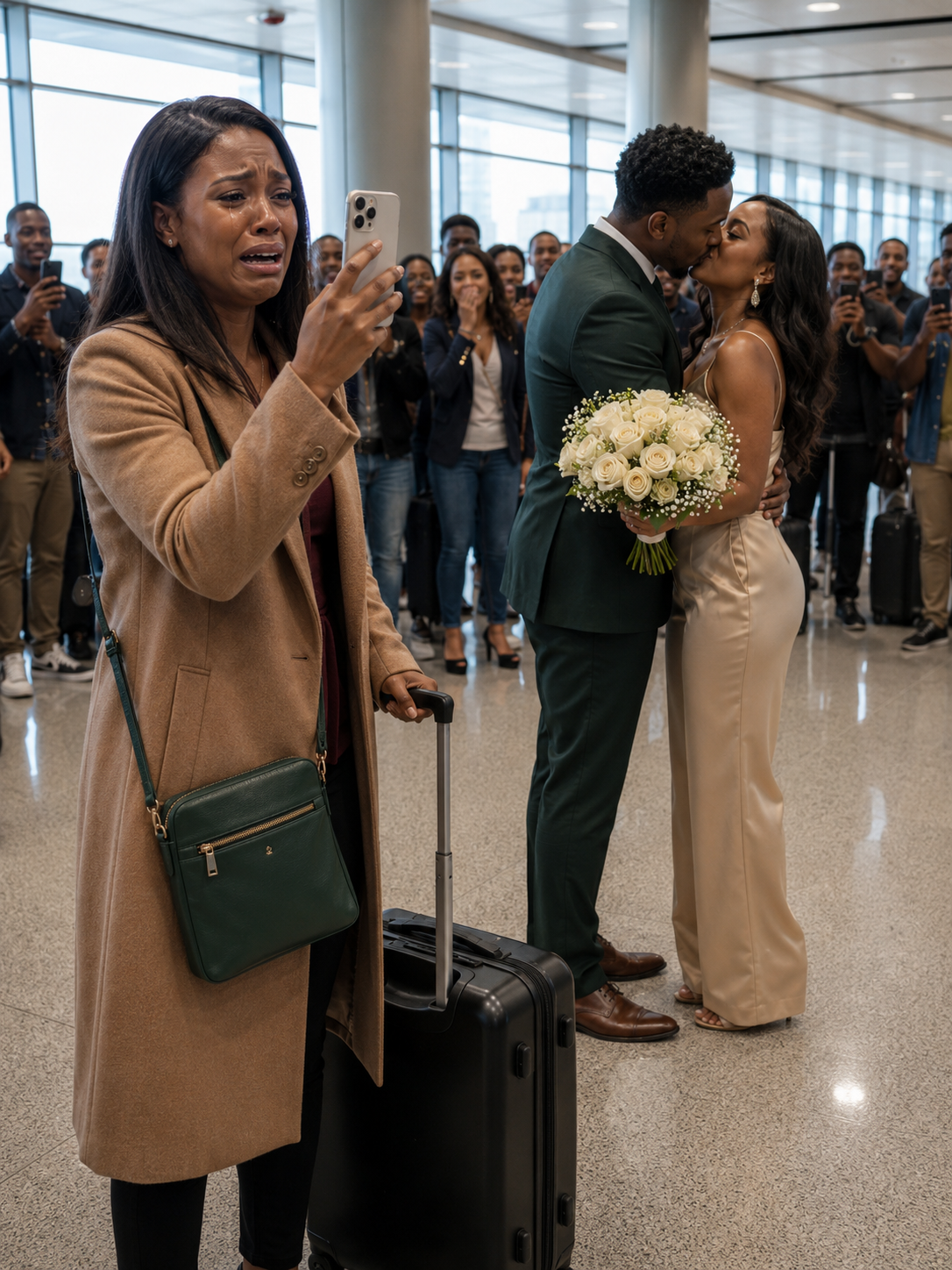 She Came Home Early and Discovered Her Doctor Husband Bringing Flowers to the Woman Who Was About to Destroy Her Life