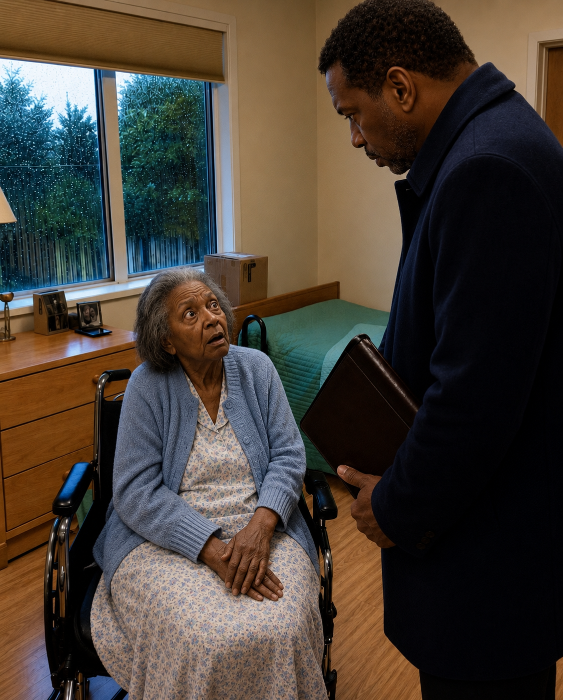 My Children Put Me in a Nursing Home Three Weeks After My Husband Passed Away – Then a Stranger Arrived and Said, ‘Your Husband Didn’t Tell You the Whole Truth. He Sent Me Instead’