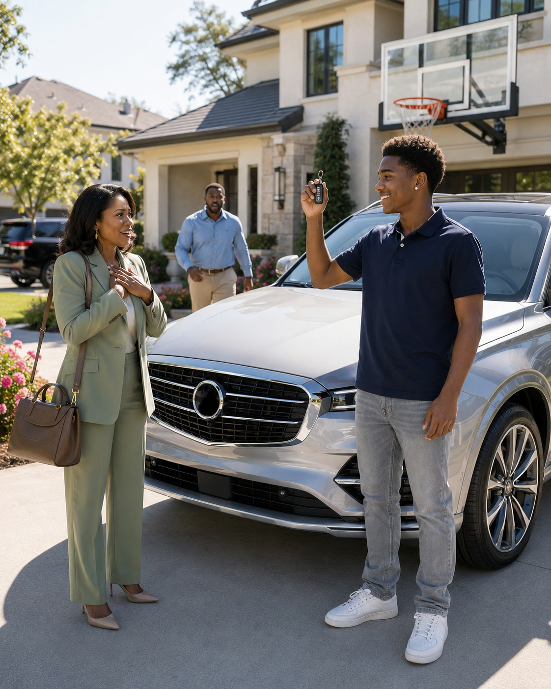 My stepson destr0yed my truck to teach me a lesson and called me a “gold digger” in front of his father. What this spoiled boy didn’t know was a dark family secret: every luxury, his expensive university education, and the food on that table were paid for with my money.