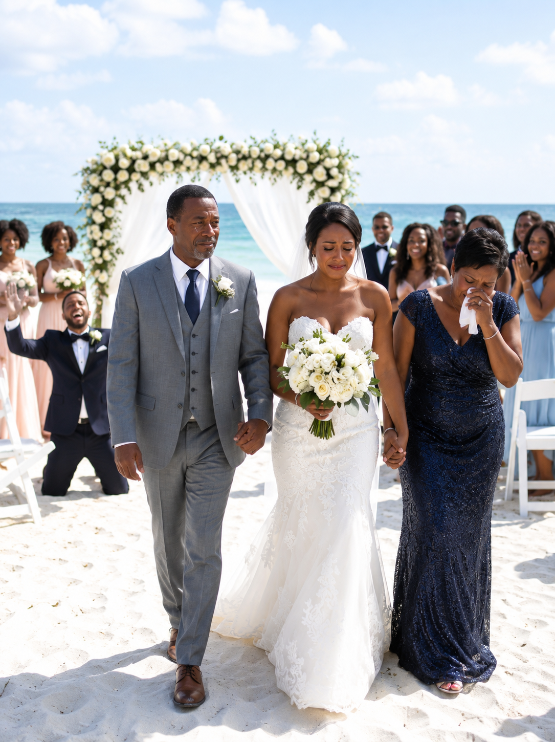Fifteen Minutes Before Her Wedding, She Found Her Parents Sitting by the Service Hall — So She Took the Microphone - News