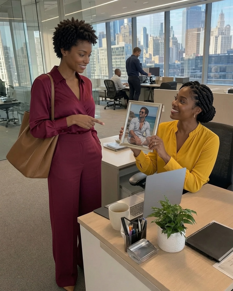 On My First Day At My New Job I Saw My Husband’s Photo On My Coworker’s Desk