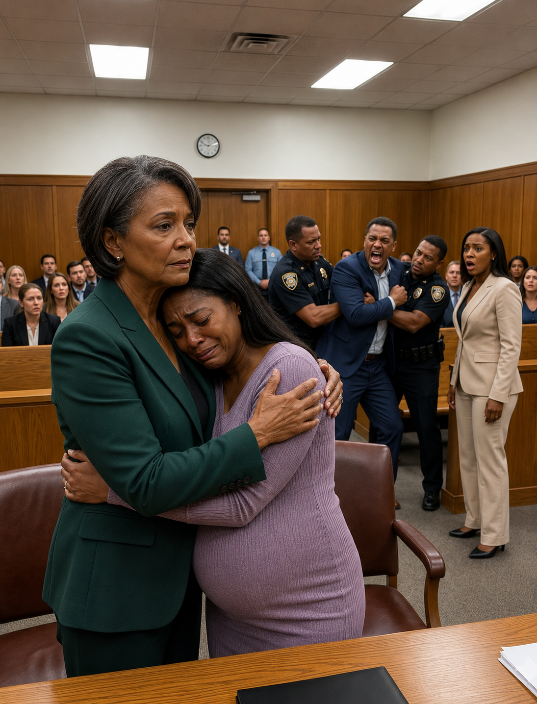 How An Unexpected Courtroom Arrival Reunited A Billionaire With Her Child