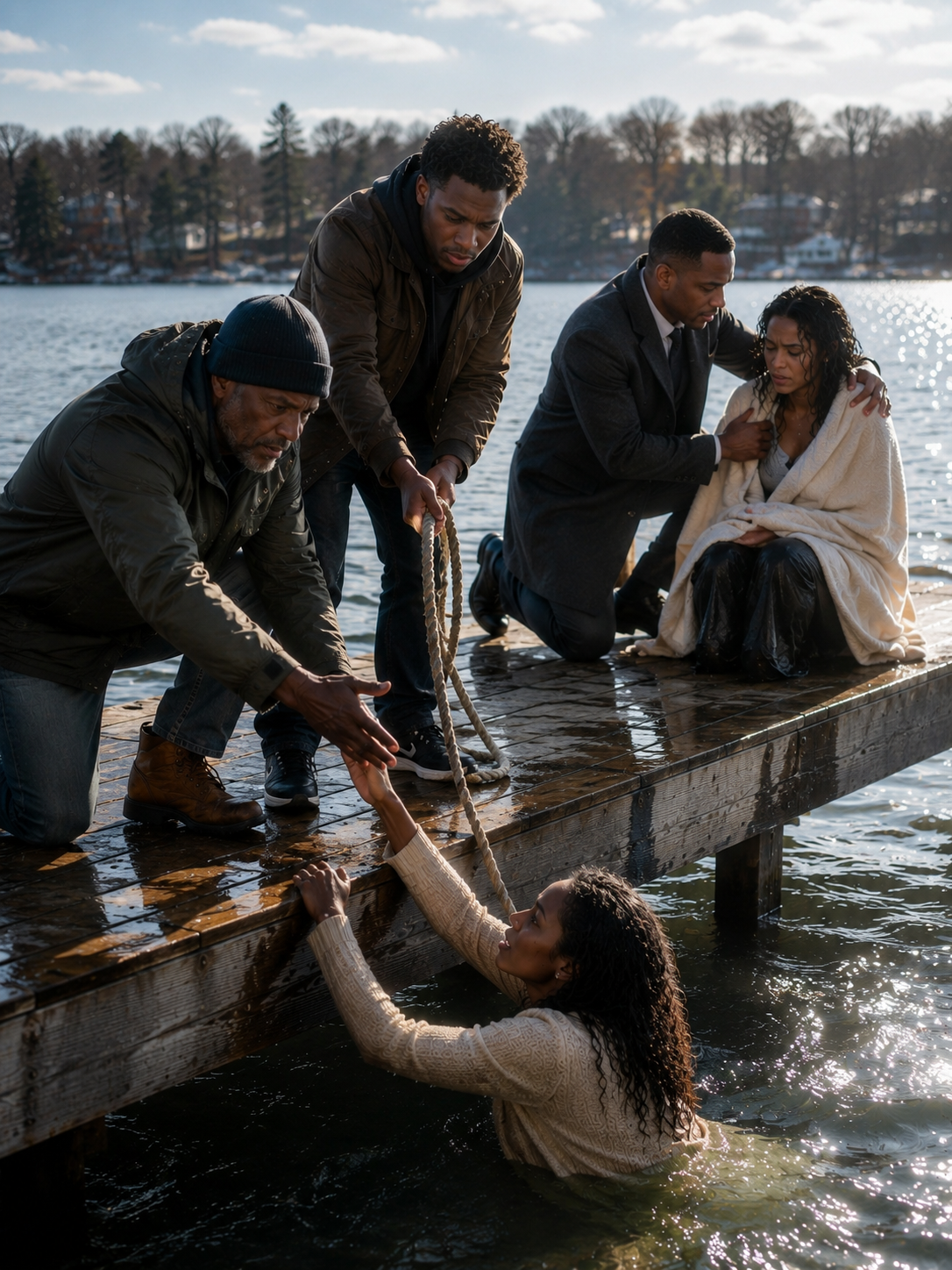 While I Fought To Stay Alive, My Husband Carried Another Woman To Safety. Strangers Pulled Me Out Of The Lake. Strangers Called For Help. Strangers Tried To Save The Daughter I Was Carrying. The One Person Who Should Have Been There Chose Someone Else.