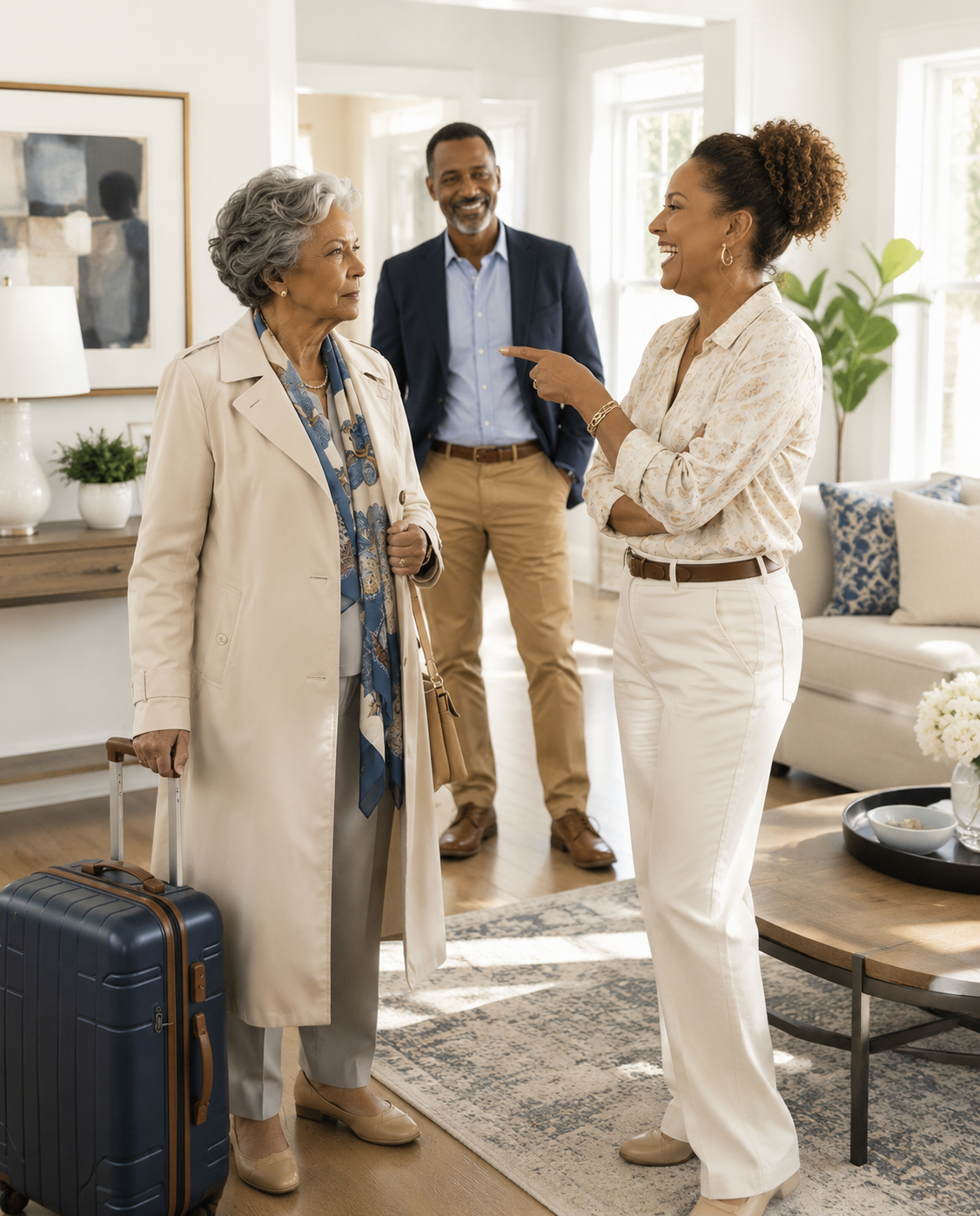 I came home from a cruise at 83, still holding my ...