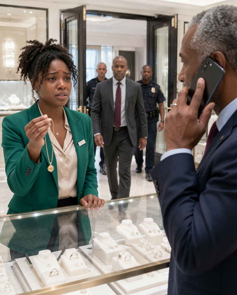 After the divorce, I walked out with nothing but a cracked phone and my mother’s old necklace—my last chance to pay rent. The jeweler barely glanced at it… then his hands froze. His face drained white. “Where did you get this?” he whispered. “It’s my mom’s,” I said. He stumbled back and ch0ked out, “Miss… the master has been searching for you for twenty years.”