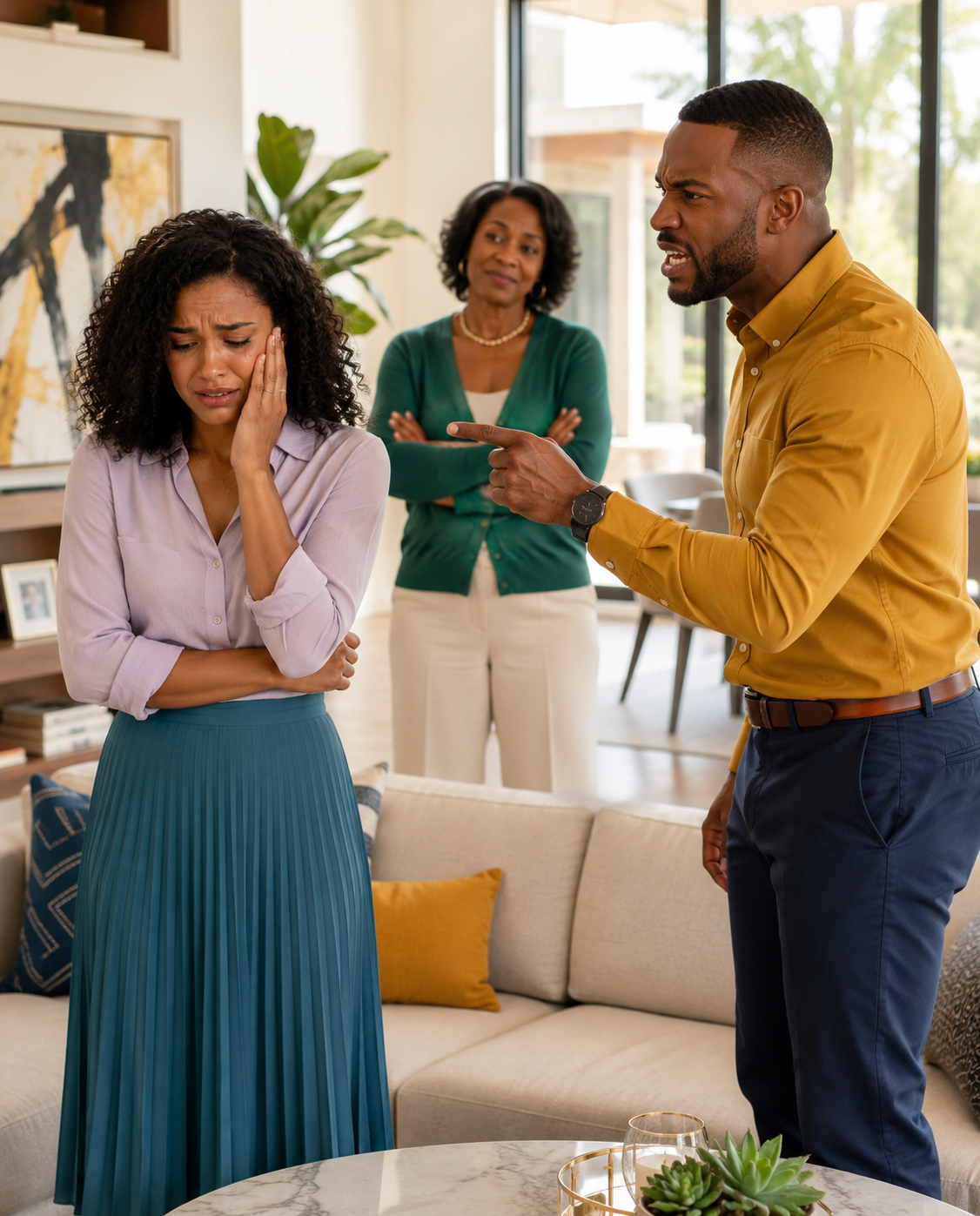 I argued with my mil…My husband ran over to me, sla:pped me, and shouted, “Get out of here!” But what they didn’t know was that the $10,000.new