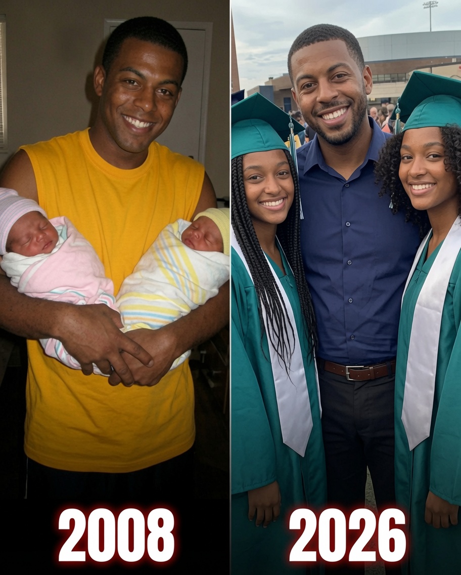 My Wife Left Our Twins Right After Birth – 18 Years Later, She Showed up at Their Graduation with a ‘Special Gift’, But What My Daughters Did Next Froze the Room
