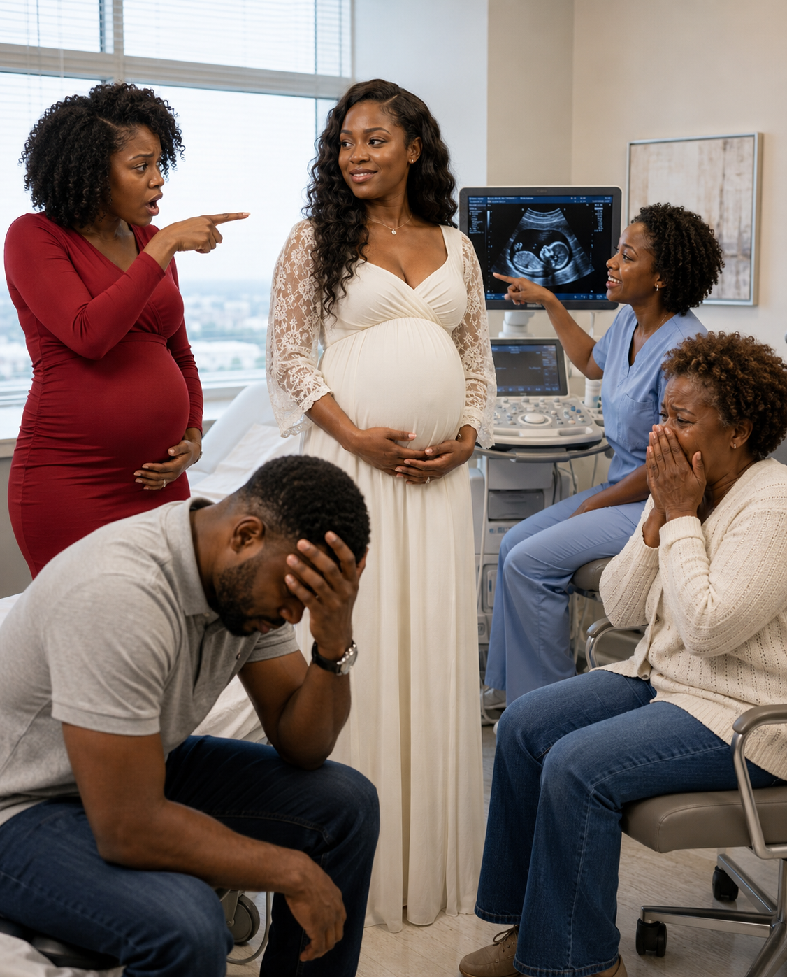 Two months before I told my husband I was pregnant, he secretly had a vasectomy. He accused me of cheating on him, emptied our bank accounts, and took me to the ultrasound with his mistress to force me to give up the house. But when the doctor looked at the monitor, his whole plan began to unravel.