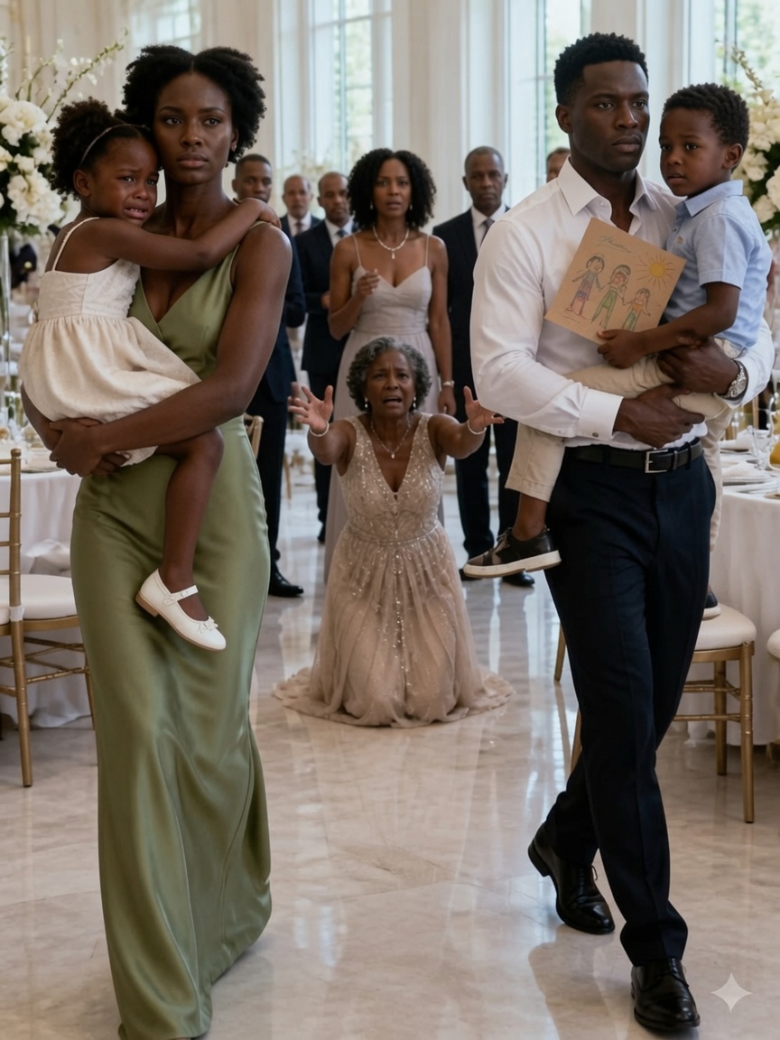 I paid for my mother’s 70th birthday and, in front of the whole family, they told my children to sit by the flowerpots: “That way they learn their place.” I stayed quiet, asked for the receipt and only signed a change… but nobody imagined what that night was going to uncover.