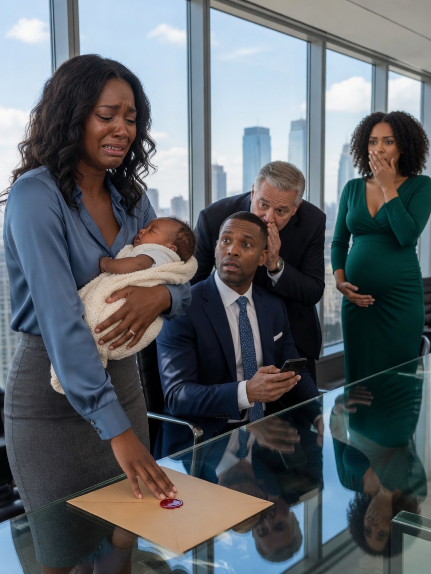 I walked into my divorce hearing with my 12-day-old daughter in my arms and came face-to-face with my husband’s mistress. Then he looked at me and whispered, “That house was never yours.” I thought I already knew every lie he had told me—until a hidden recording, a mysterious USB drive, and one chilling secret about my baby uncovered a truth that changed everything…
