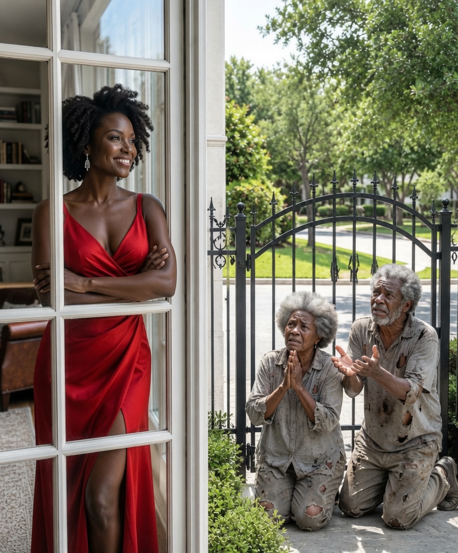 My parents kicked me out barefoot… and froze when they found my new address
