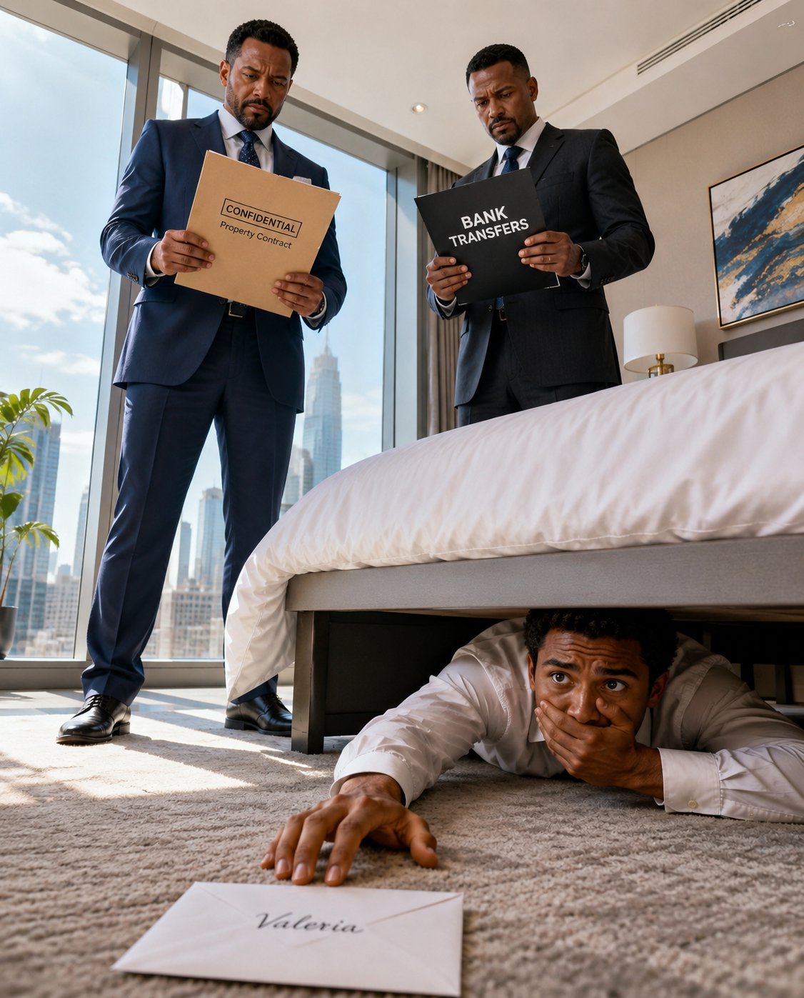 The Groom Hid Under the Hotel Bed the Night Before His Wedding as a Joke… Then Heard His Brothers Say, “After He Signs, Everything Will Be Ours.”