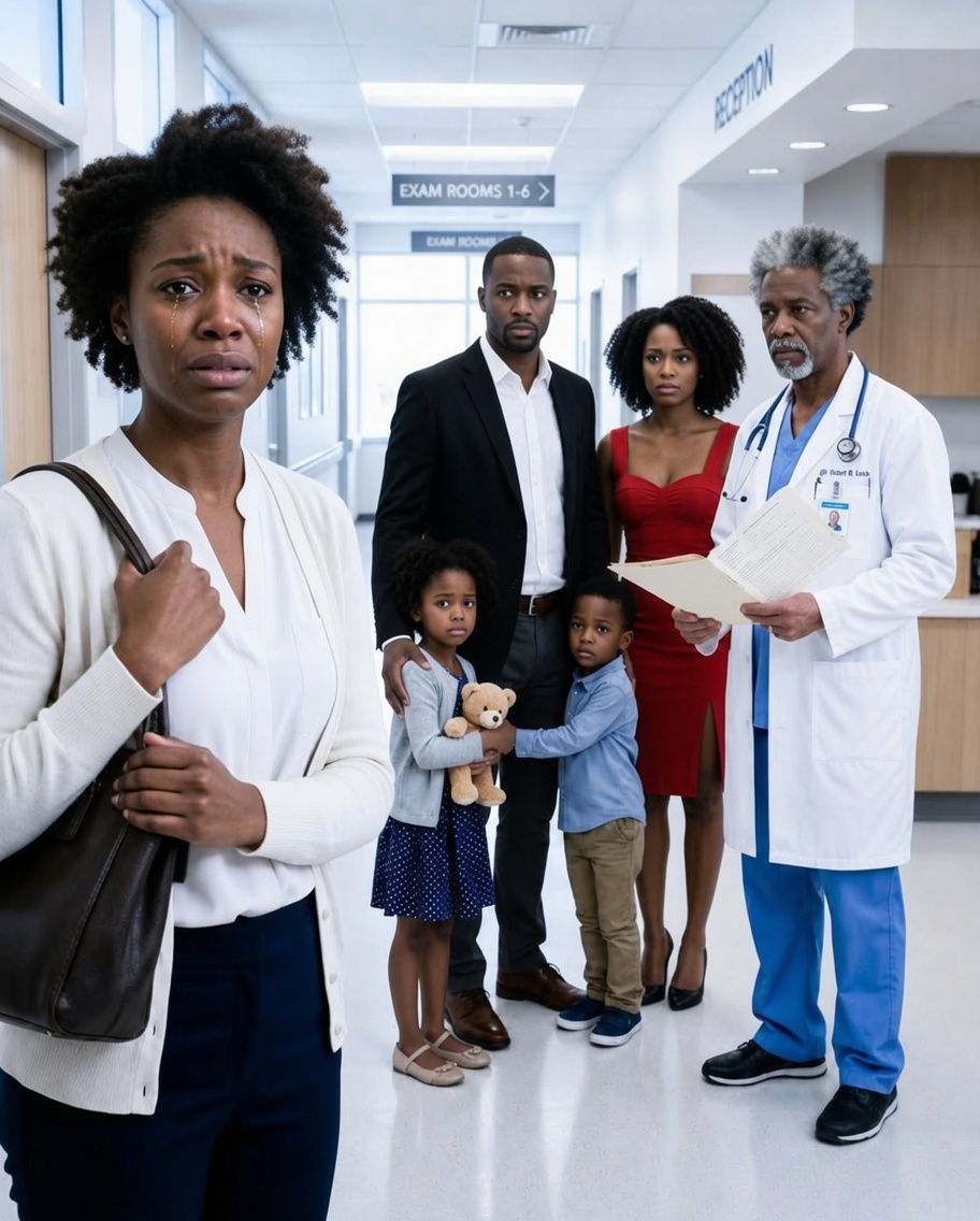My husband had two children with his secretary, and I remained completely silent. But during a routine medical checkup, the doctor looked at him and asked, ‘Hasn’t your wife told you yet?’ Immediately, his smile vanished.