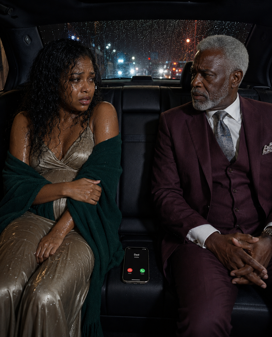 The 24-year-old woman was forced by her stepmother to get into bed with one of her business partners, and she fled in desperation to a stranger’s car… but that moment of fate would change her life forever…