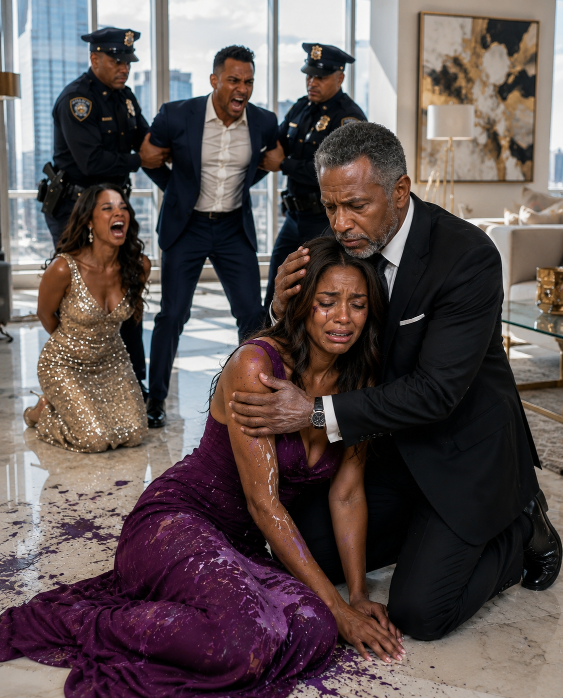 My husband b.e.a.t me with a heavy leather belt just to impress his arrogant mistress. Covered in bru!ses, I pulled out my phone to call my dad. My husband snatched it, put it on speaker, and laughed