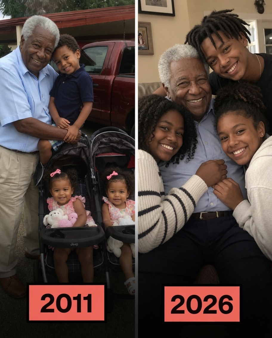 I Adopted My Granddaughter’s Three Children After She Ran Off with Her Husband – 15 Years Later, She Came Back for the Oldest Boy’s Birthday, and He Handed Her a Gift That Made Her Turn Pale