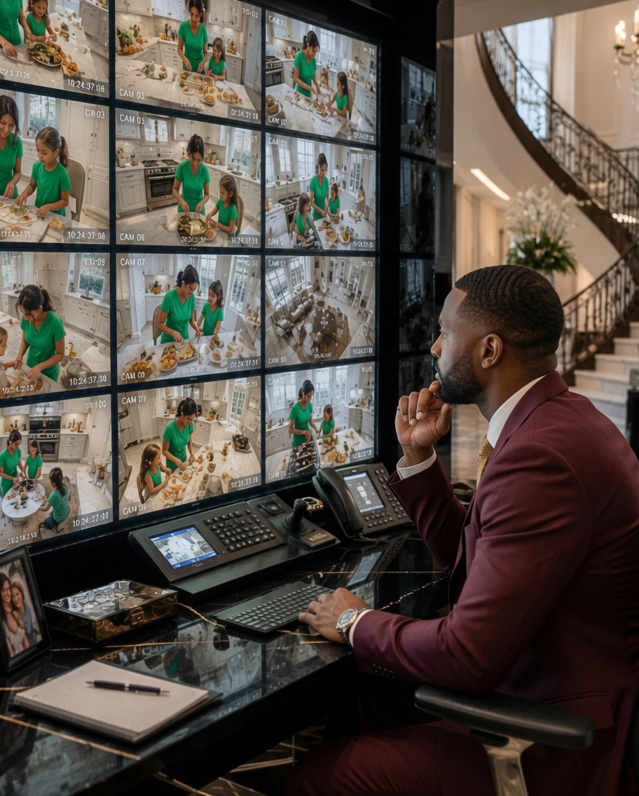 The maf!a boss installed 11 cameras to catch a thief… but the woman on the screen was feeding her hungry daughters.