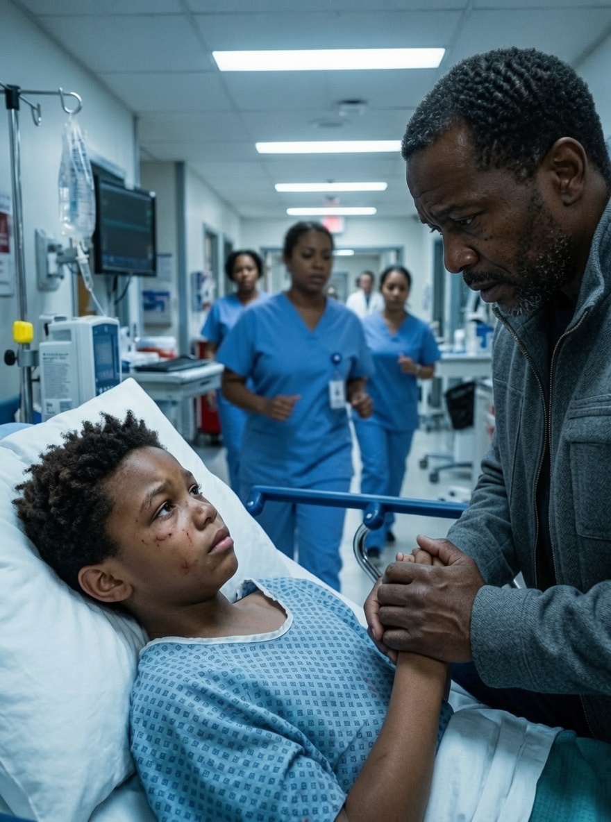 My eight-year-old son was nearly b:eat:en to d:ea:th in his grandfather’s driveway while three grown men laughed and pinned him down. By the time I got to the hospital, the doctors were murmuring words like brain swelling and concussion