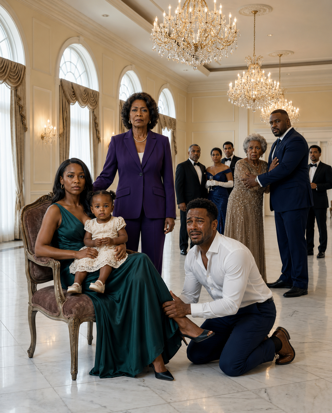 On Mother’s Day night, my mother-in-law kept in.sulting me. When I spoke back, my husband s.lapp.ed me in front of 600 guests. Everyone was sh0cked. I wiped my tears and made one call… “Mom… please come.” One hour later…