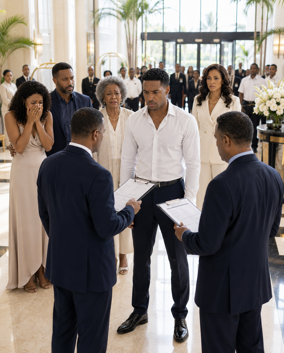 “Sir, We’ll Need A Valid Payment Method Before We Can Continue Those Services.” The Resort Employee Said That While My Husband Stood Frozen In The Lobby. Just Twelve Hours Earlier, He Had Been Acting Like The Owner Of The Entire Resort. Now He Was Discovering The Difference Between Looking Wealthy And Actually Paying The Bills.