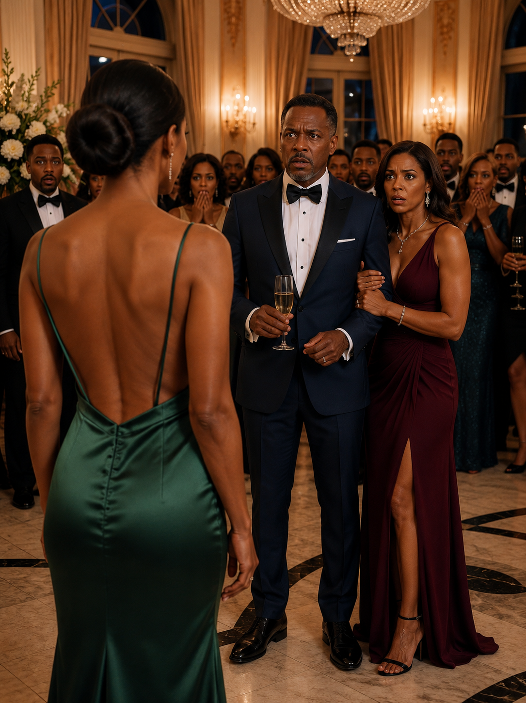 My Husband Burned the Only Dress I Owned So I Couldn’t Attend His Promotion Gala. He called me a “shame.” But when the doors to the grand hall opened, I emerged in a way he never imagined… He called me “A disgrace.” but when the grand ballroom doors swung open, I arrived in a way he never saw coming… and before the night was over, his entire world had fallen apart.