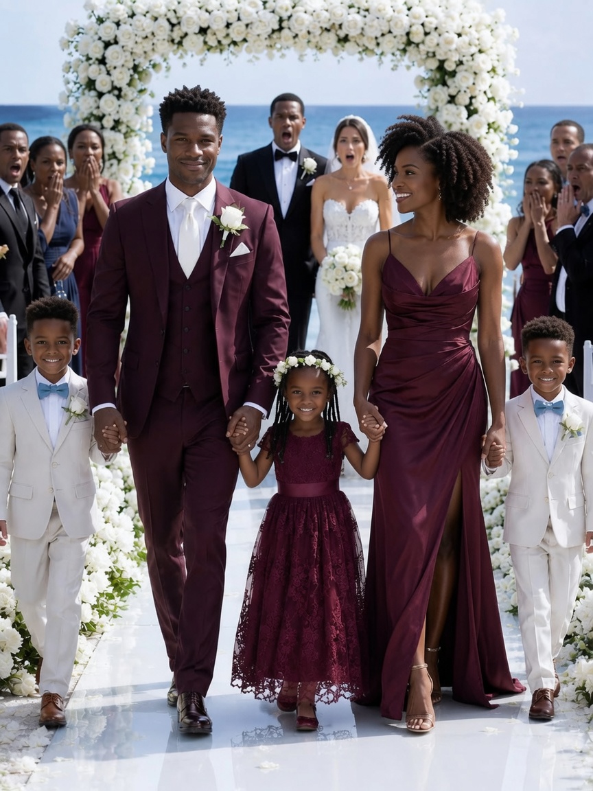 “Try Not to Cry This Time,” My Ex-Husband M0cked Before His Wedding—He Never Imagined I’d Walk In With a Billionaire, Three Children, and the One Truth That Would End His Celebration