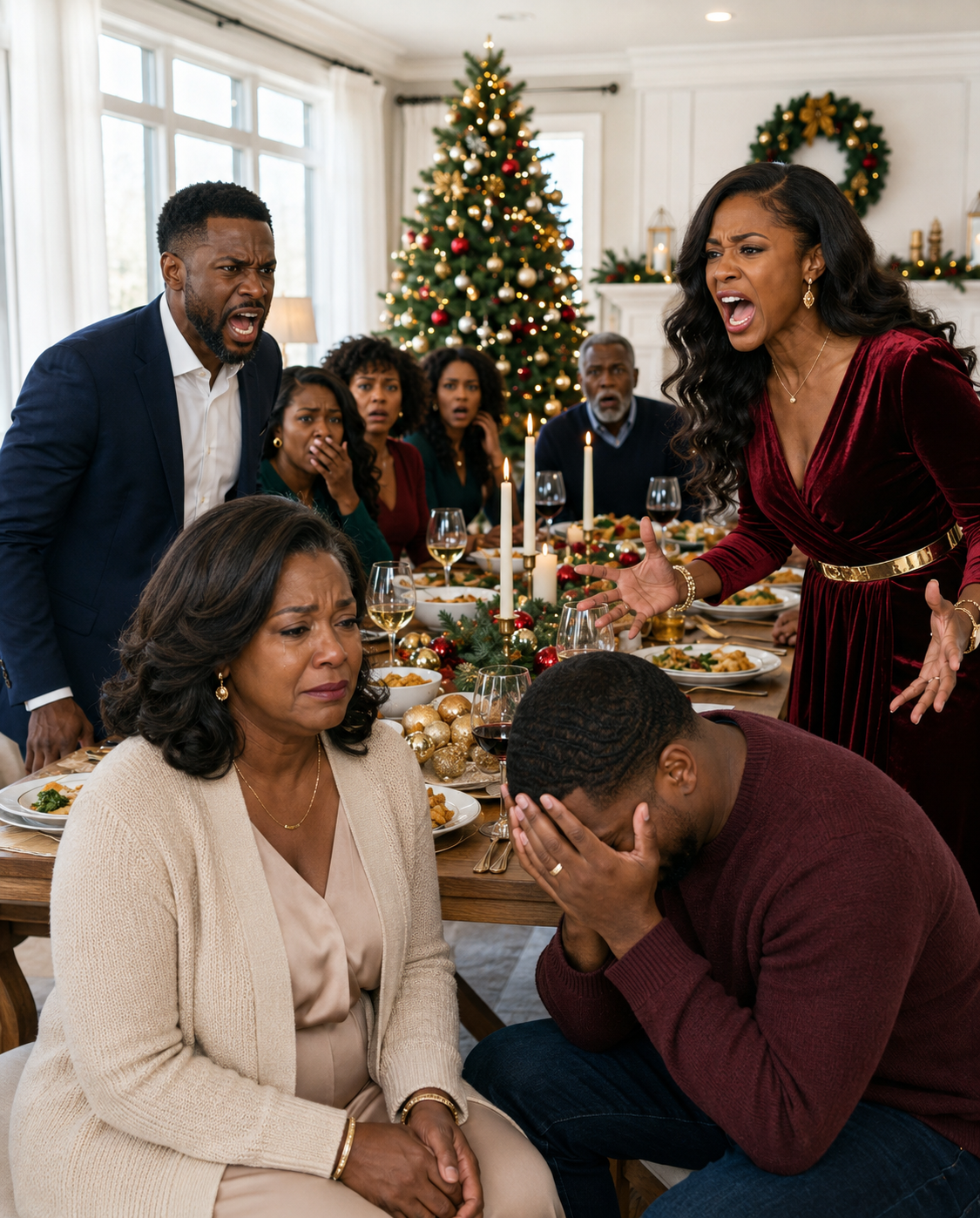 At Christmas dinner, my daughter-in-law stood up and declared, “I control this family now. Your cards are shut off.”